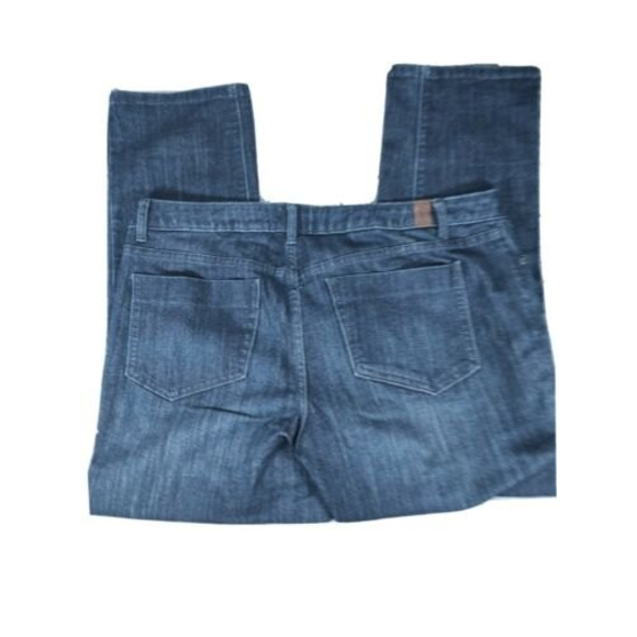 Simply Vera Vera Wang Denim - Simply Vera Vera Wang Womens Jeans 12 Blue Capri  Mid Rise Straight Dark Wash